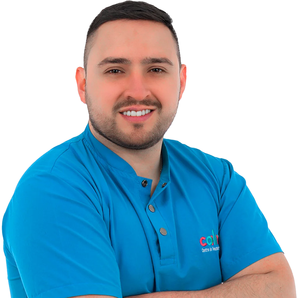 Mgtr. David Iñiguez, neuropsicólogo educativo de CALMA en Cuenca